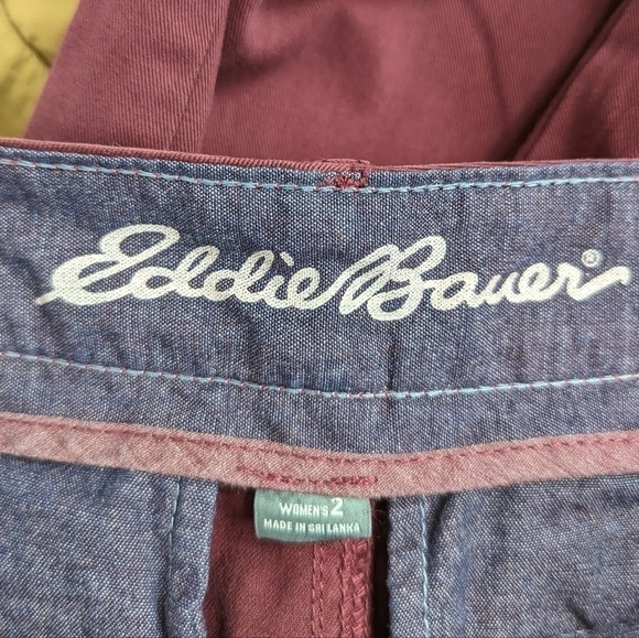 Eddie Bauer Legend Wash Specially Dyed Straight Leg Pants Sz 2 - Picture 11 of 15